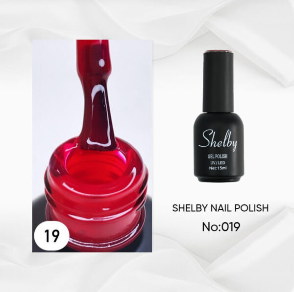 Shelby Kalıcı Oje 15ml - No: 019