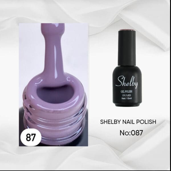 Shelby Kalıcı Oje 15ml - No: 087