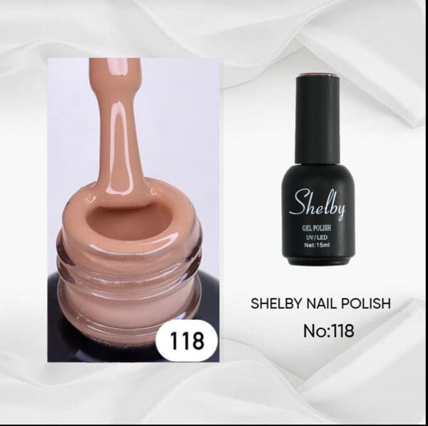 Shelby Kalıcı Oje 15ml - No: 118