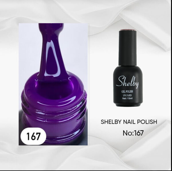 Shelby Kalıcı Oje 15ml - No: 167