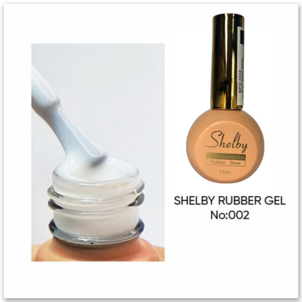 Shelby Rubber Gel Base 15ml - No: 002