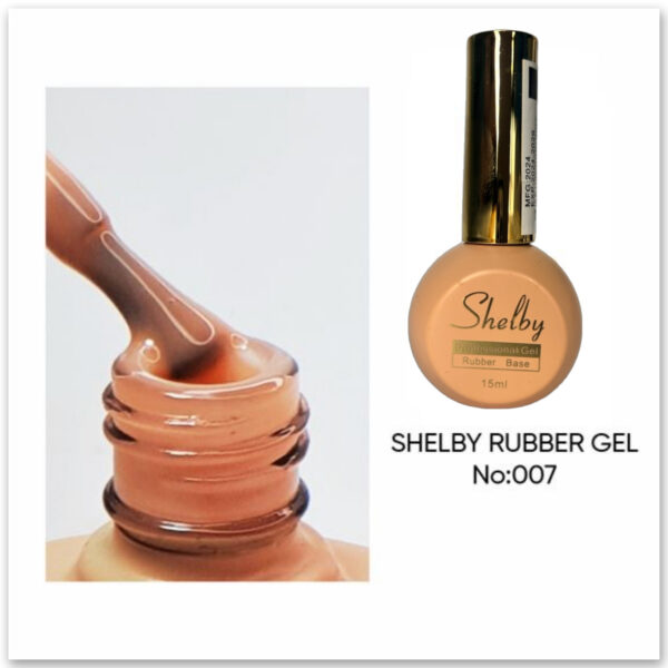 Shelby Rubber Gel Base 15ml - No: 007