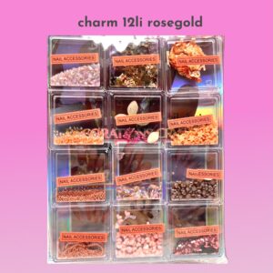 charm 12 lı rose gold