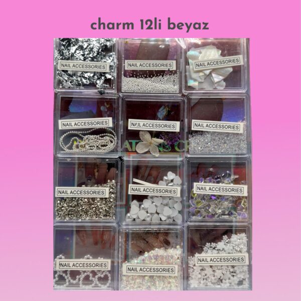 charm 12lı beyaz