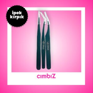 ipek kirpik cimbiz seti