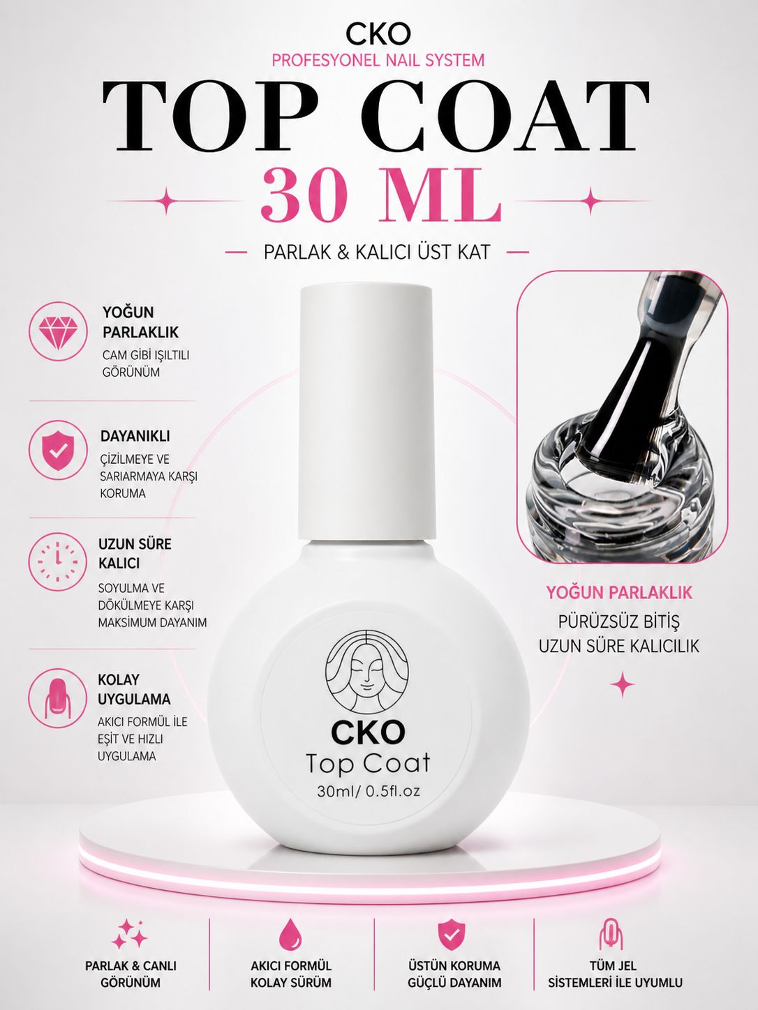 TOP COAT CKO 30ML