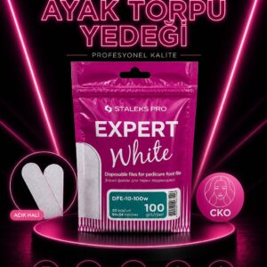 STALEKS EXPERT 10 Ayak törpüleri için yapışkan zımpara, 180 grit (30 adet)